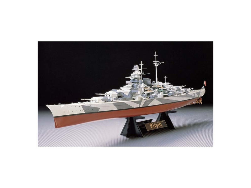 TAMIYA 78015 TIRPITZ GERMAN BATTLESHIP 1/350 SCALE PLASTIC MODEL KIT