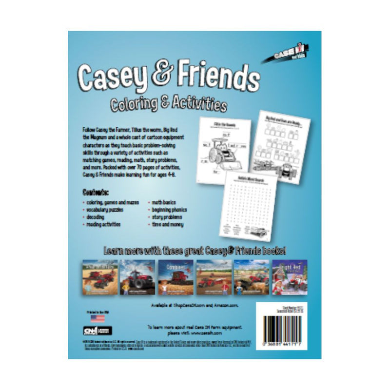 CASEY AND FRIENDS COLORING AND ACTIVITY BOOK