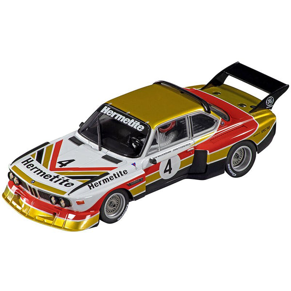 CARRERA 30956 BMW 3.5 CSL NO.4 SIVERSTONE 6HR 1976 DIGITAL 132 SLOT CAR