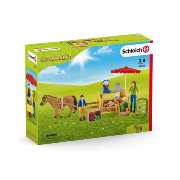 SCHLEICH 42528 FARM WORLD SUNNY DAY MOBILE FARM STAND