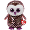 TY BEANIE BOOS FLIPPABLES CHECKS OWL REGULAR