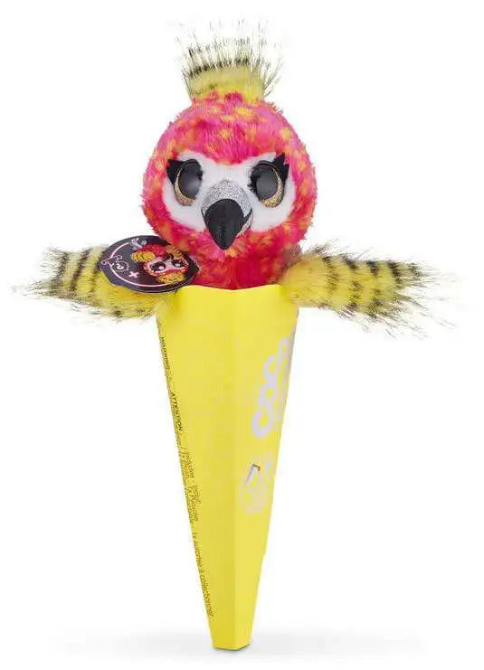 ZURU COCO SURPRISE NEON FLISS PINK MULTI FLAMINGO PLUSH