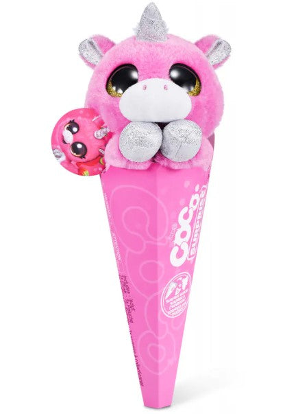 ZURU COCO SURPRISE CLASSIC SPRITZ PINK UNICORN PLUSH