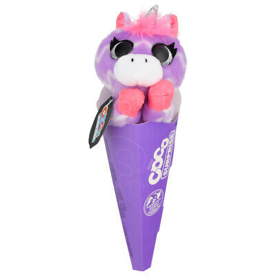 ZURU COCO SURPRISE NEON ZIGGY PURPLE ZEBRA PLUSH