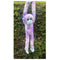 COTTON CANDY JG295 HANGING MONKEY AMELIA PURPLE AND GREEN PLUSH