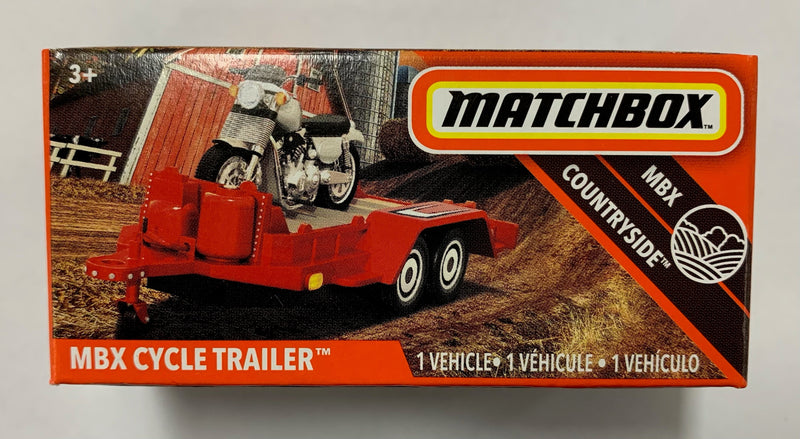 MATCHBOX GKN70 POWER GRABS HERITAGE MBX CYCLE TRAILER 99 OF 100 COUNTRYSIDE BOXED