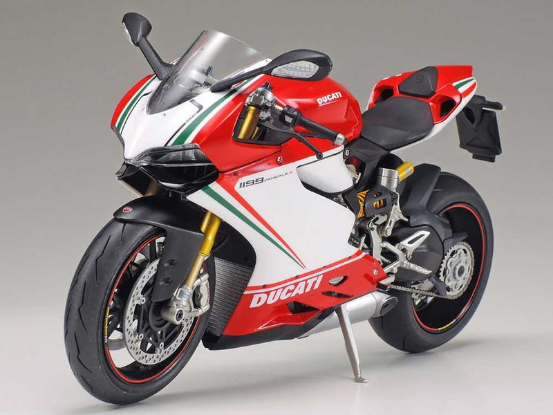 TAMIYA 14132 1199 PANIGALE S TRICOLOURES 1:12 SCALE PLASTIC MODEL KIT