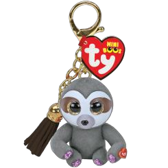 TY MINI BOOS DANGLER SLOTH CLIP