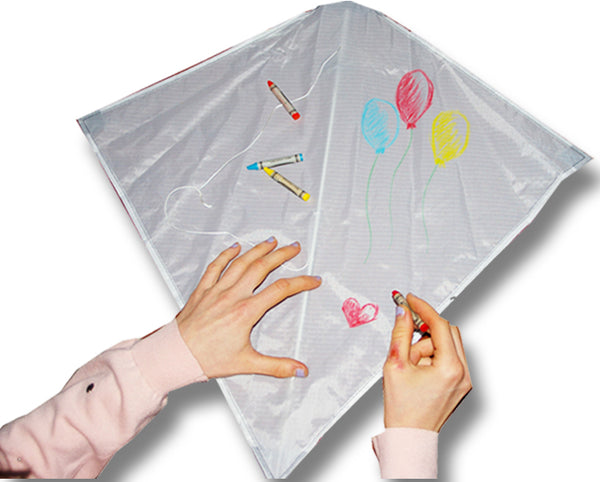 HAAK DESIGN YOUR OWN DIAMOND KITE 60x60CM INCLUDES OIL CRAYONS