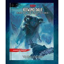 HASBRO DUNGEONS & DRAGONS ICEWIND DALE RIME OF THE FROSTMAIDEN HARDCOVER MASTERS GUIDE