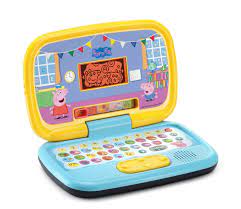 VTECH PEPPA PIG PLAY SMART LAPTOP WITH 15 FUN LEARNING ACTIVITIES