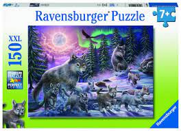 RAVENSBURGER 129089 NORTHERN WOLVES 150PC XXL JIGSAW PUZZLE