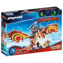 PLAYMOBIL 70731 DREAMWORKS DRAGON RACING - SNOTLOUT AND HOOKFANG