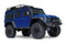 TRAXXAS 82056-4 TRX-4 LAND ROVER DEFENDER SCALE AND TRAIL CRAWLER BLUE REQUIRES BATTERY AND CHARGER TRX4