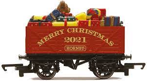 HORNBY R60015 CHRISTMAS 7 PLANK WAGON 2021