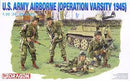 DRAGON 6148 US ARMY AIRBOURNE OPERATION VARSITY 1945 FIGURES 1/35 SCALE PLASTIC MODEL KIT