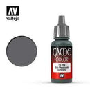 VALLEJO 72.054 GAME COLOR METALLIC DARK GUNMETAL ACRYLIC PAINT 17ML