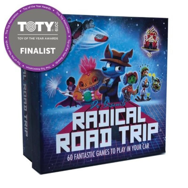 DR BISCUITS RADICAL ROAD TRIP CAR GAMES