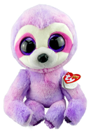 TY BEANIE BOOS DREAMY PURPLE SLOTH REGULAR