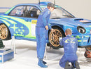 TAMIYA 24266 RALLY MECHANICS SET 1/24 SCALE PLASTIC MODEL KIT