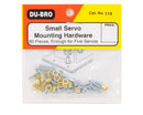 DU-BRO 114 SMALL SERVO MOUNTING HARDWARE 60 PC