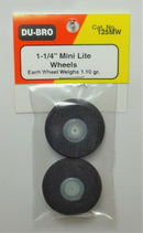 DU-BRO 125MW MINI LITE WHEELS 1.25INCH 2PIECES