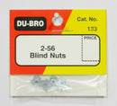 DU-BRO 133 BLIND NUTS 2-56