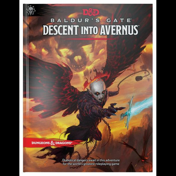 HASBRO DUNGEONS & DRAGONS BALDURS GATE DESCENT INTO AVERNUS HARDCOVER MASTERS GUIDE BOOK