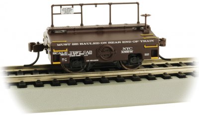 BACHMANN 74408 NEW YORK CENTRAL TEST WEIGHT CAR #X855W HO SCALE MODEL TRAIN ROLLING STOCK