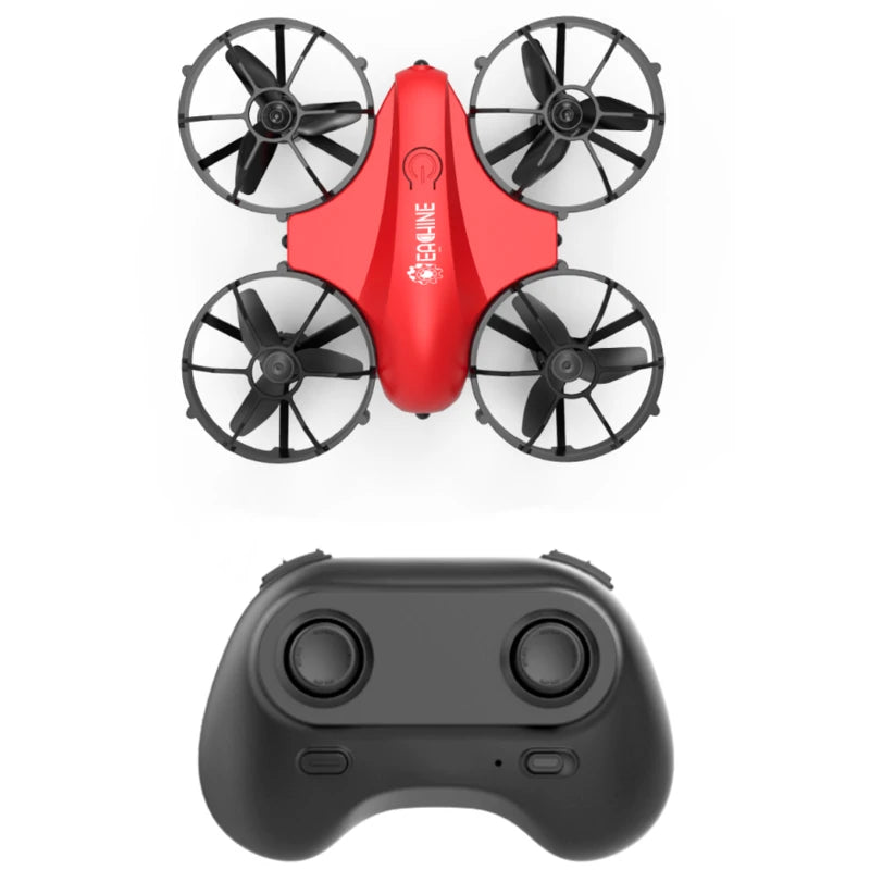 EACHINE E008 MINI 2.4G 4CH 6 AXIS INFRARED OBSTACLE AVOIDANCE RC DRONE RED