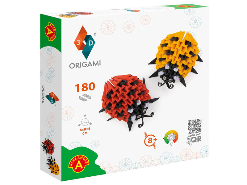 ALEXANDER TOYS 2568 3D ORIGAMI LADYBUG 180 PC