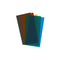 EVERGREEN SCALE MODELS 9905 ASSORTMENT PACK .01X6X12 SHEET STYRENE RED BLUE GREEN YELLO BLACK 1 SHEET EACH COLOUR