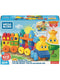FISHER PRICE MEGA BLOKS FIRST BUILDERS ABC MUSICAL TRAIN 50PC