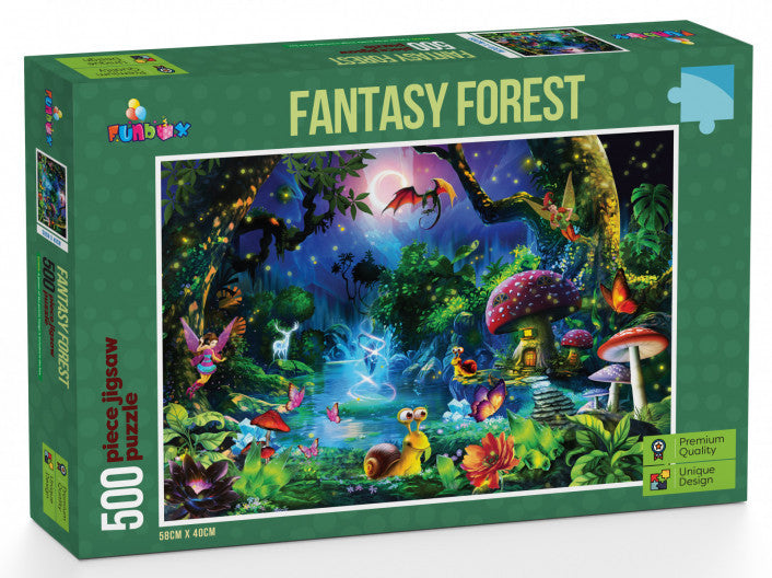 FUNBOX FANTASY FOREST 500PC  JIGSAW PUZZLE