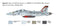 ITALERI 2823 F/A-18F SUPER HORNET US NAVY SPECIAL COLOURS 1/48 SCALE AIRCRAFT PLASTIC MODEL KIT