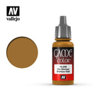 VALLEJO 72.056 GAME COLOR METALLIC GLORIOUS GOLD ACRYLIC PAINT 17ML