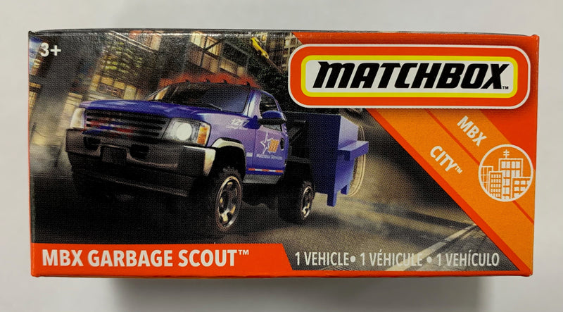 MATCHBOX GKN72 POWER GRABS HERITAGE MBX GARBAGE SCOUT 10 OF 100 CITY BOXED