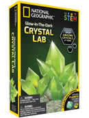 NATIONAL GEOGRAPHIC STEM GLOW IN HE DARK CRYSTAL LAB GREEN SCIENCE KIT