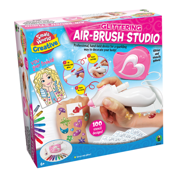 SMALL WORLD CREATIVE GLITTERING AIRBRUSH STUDIO