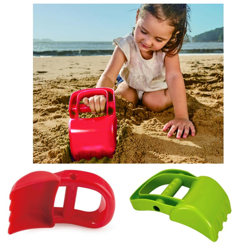 HAPE RED HAND DIGGER SAND TOY - AGES 18M+