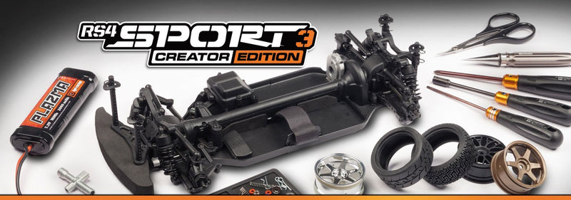 HPI 118000 RS4 SPORT 3 CREATOR EDITION 1:10 4WD ELECTRIC CAR KIT