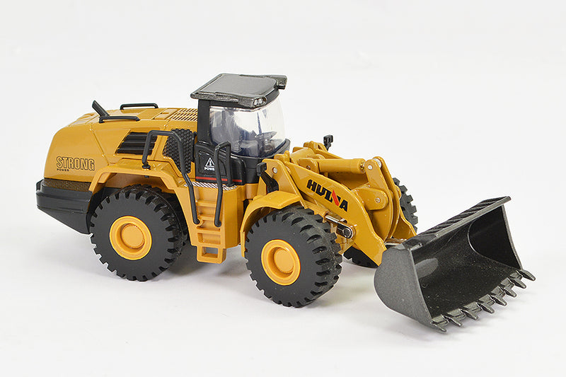 HUINA 1714 BULLDOZER FRONT END LOADER 1/50 SCALE DIECAST