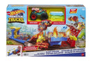 HOT WHEELS MONSTER TRUCKS BLAST STATION PLAYSET