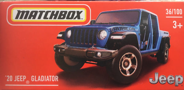 MATCHBOX 20 JEEP GLADIATOR 36/100