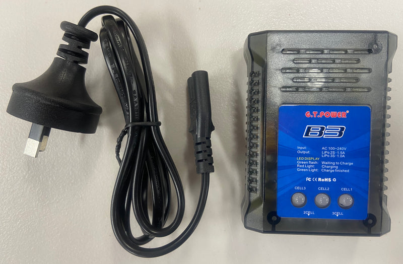 GT POWER B3 10W LIPO 2-3CELL COMPACT CHARGER