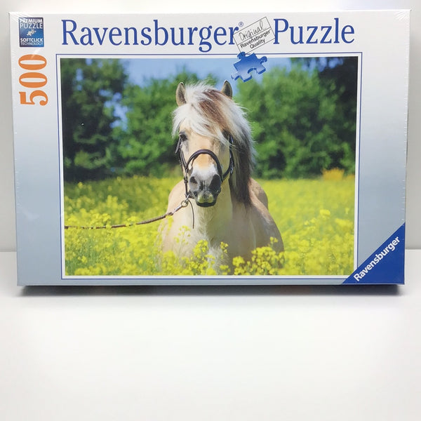 RAVENSBURGER 150380 WHITE HORSE 500PC JIGSAW PUZZLE