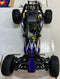 ROVAN 305BS-39 BAJA BUGGY PURPLE/ BLACK/ SILVER 30.5CC DOMINATOR PIPE WITH GT3B 2.4GHZ CONTROLLER READY TO RUN GAS POWERED RC CAR NOW WITH SYMETRICAL STEERING