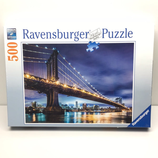 RAVENSBURGER 165896 NEW YORK- THE CITY THAT NEVER SLEEPS 500PC JIGSAW PUZZLE