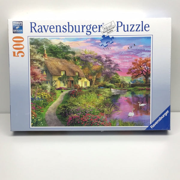 RAVENSBURGER 150410 COUNTRY HOUSE 500PC JIGSAW PUZZLE