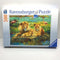 RAVENSBURGER 165841 LIONS IN THE SAVANNAH 500PC JIGSAW PUZZLE